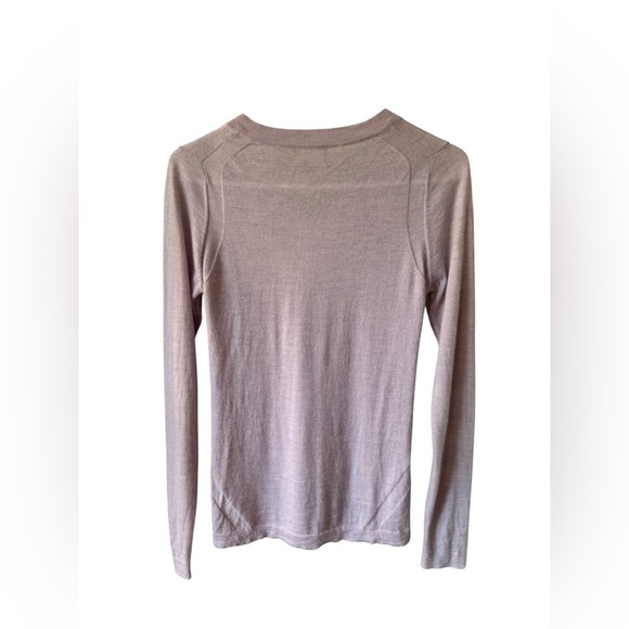 Pure Collection Cashmere V-Neck Sweater Purple Size - Picture 14 of 15